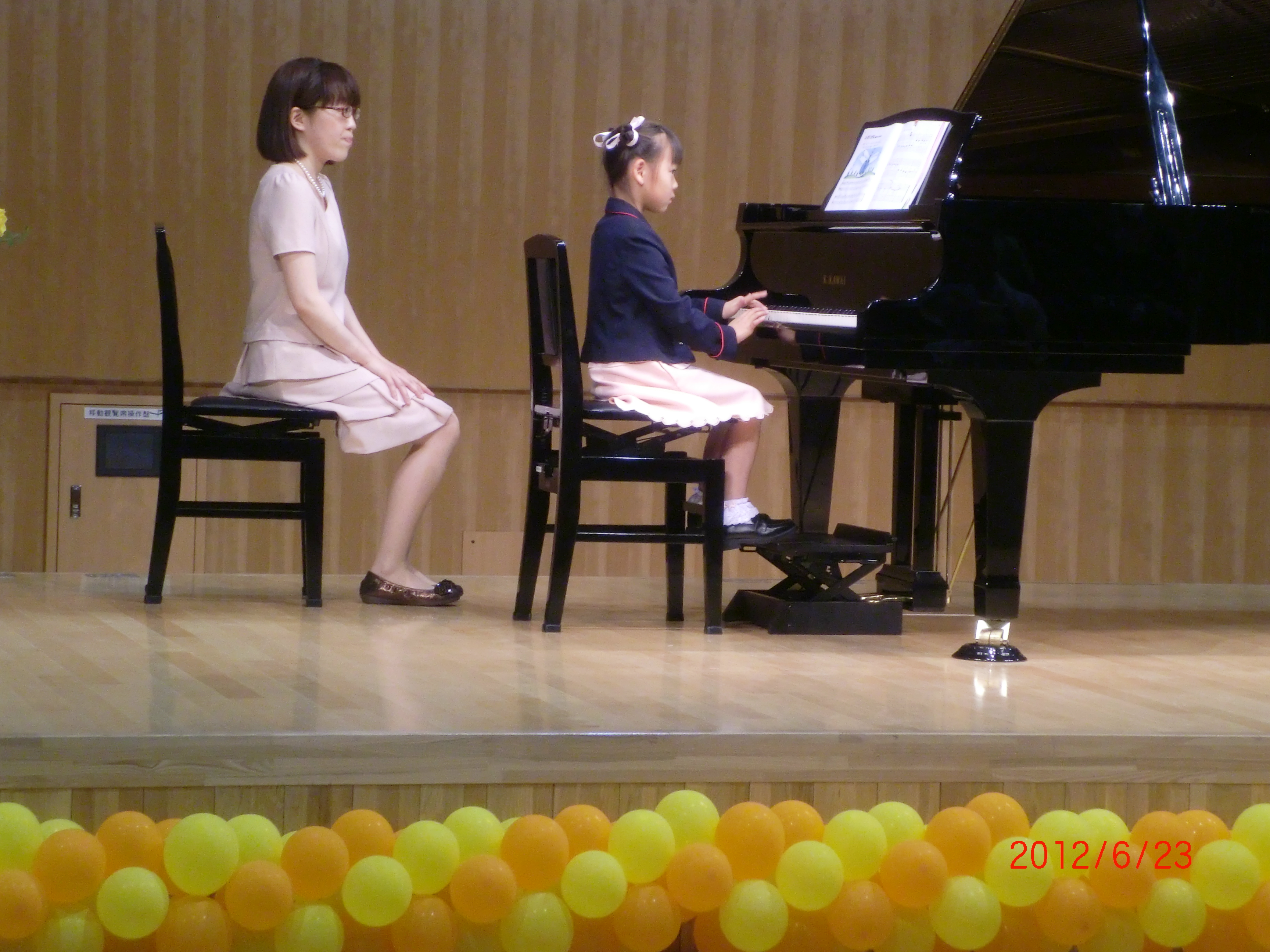 ピアノ教室開催